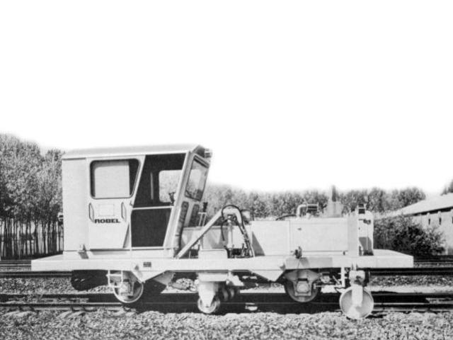 The first track-bound vehicle